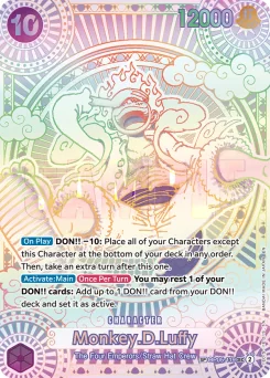 Monkey.D.Luffy — Gold Foil