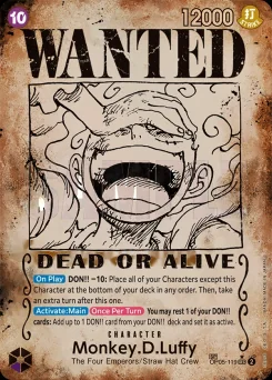 Monkey.D.Luffy — Wanted Poster Foil