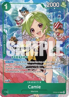 Camie — Event Stamp Finalist