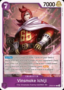 Vinsmoke Ichiji — Foil