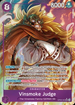 Vinsmoke Judge — Parallel Foil
