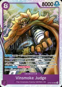 Vinsmoke Judge — Foil