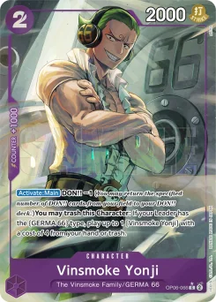 Vinsmoke Yonji — Full Art Foil