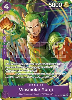 Vinsmoke Yonji — Parallel Foil