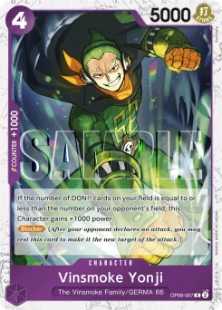Vinsmoke Yonji — Foil