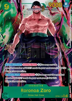 Roronoa Zoro — Parallel Foil