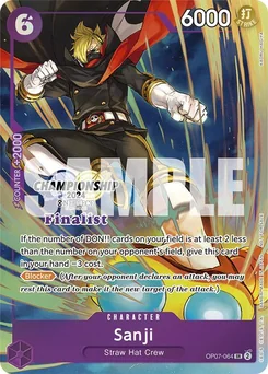 Sanji — Event Stamp Finalist Foil