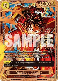Monkey.D.Luffy — Event Stamp Second Place