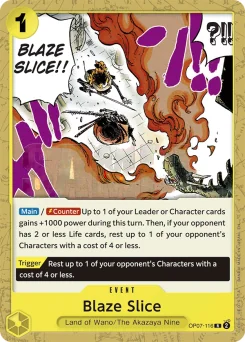 Blaze Slice — Foil