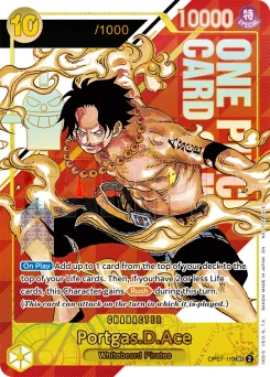 Portgas.D.Ace — Serial Numbered