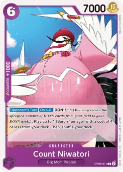 Count Niwatori — Event Stamp