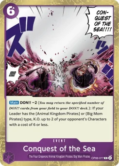 Conquest of the Sea — Foil