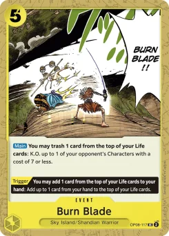 Burn Blade — Event Stamp