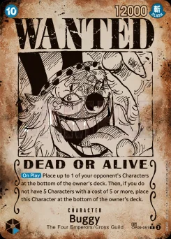 Buggy — Wanted Poster Foil