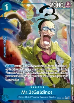 Mr.3(Galdino) — Parallel Foil