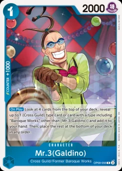 Mr.3(Galdino) — Foil