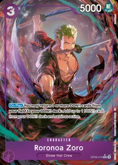 Roronoa Zoro — Parallel Foil 2