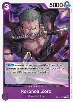 Roronoa Zoro — Foil