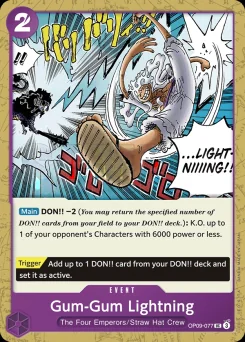 Gum-Gum Lightning — Event Stamp