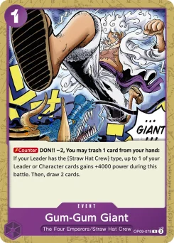 Gum-Gum Giant — Foil