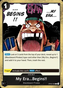 My Era...Begins!! — Foil