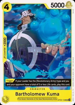 Bartholomew Kuma — Event Stamp Winner Foil