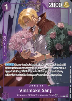 Vinsmoke Sanji — Parallel Foil
