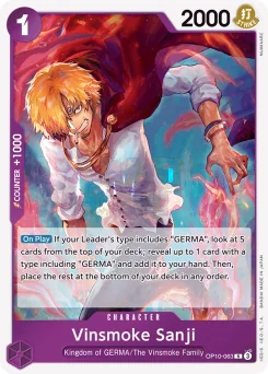 Vinsmoke Sanji — Foil