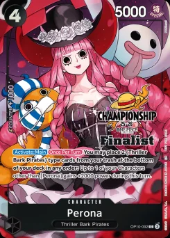 Perona — Event Stamp Finalist