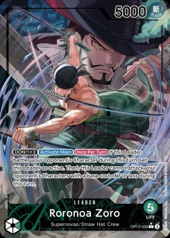 Roronoa Zoro — Parallel Foil
