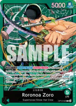 Roronoa Zoro — Parallel Foil 2
