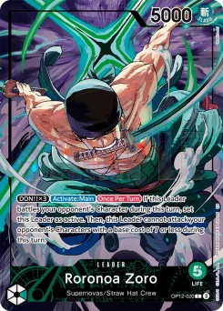 Roronoa Zoro — Parallel Foil 4
