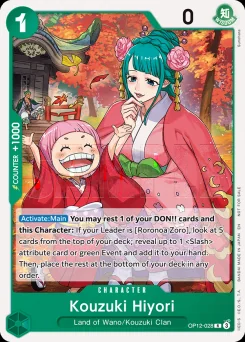Kouzuki Hiyori — Event Stamp Winner Foil