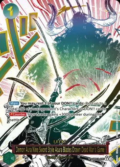 Demon Aura Nine Sword Style Asura Blades Drawn Dead Man's Game — Parallel Foil