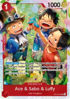 Ace & Sabo & Luffy — Foil