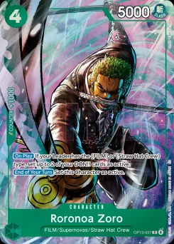 Roronoa Zoro — Parallel Foil 2