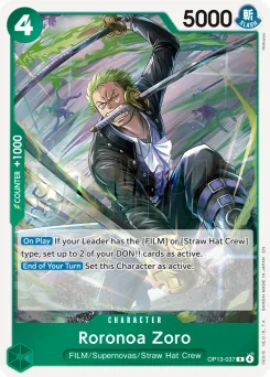 Roronoa Zoro — Foil