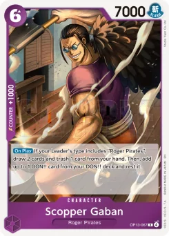 Scopper Gaban — Foil