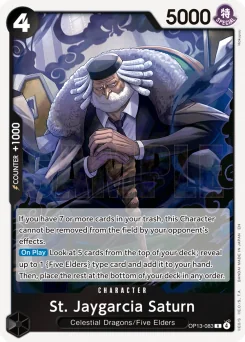St. Jaygarcia Saturn — Foil
