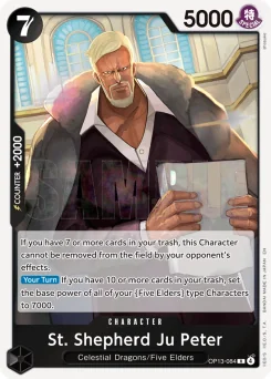 St. Shepherd Ju Peter — Foil