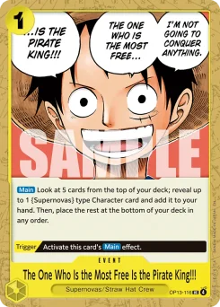 The One Who Is the Most Free Is the Pirate King!!! — Normal