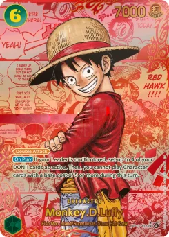 Monkey.D.Luffy — Red Super Parallel Foil