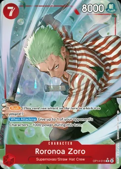 Roronoa Zoro — Parallel Foil