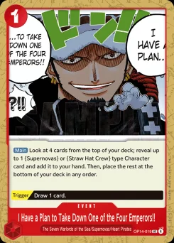 I Have a Plan to Take Down One of the Four Emperors!! — Normal