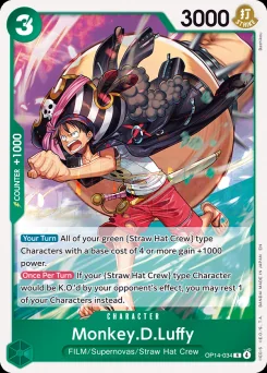 Monkey.D.Luffy - OP14-34 — Foil