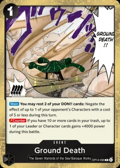 Ground Death — Foil