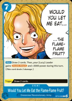 Would You Let Me Eat the Flame-Flame Fruit? — Normal
