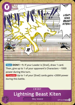 Lightning Beast Kiten — Normal