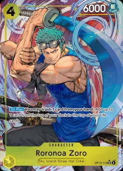 Roronoa Zoro — Parallel Foil