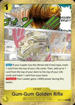 Gum-Gum Golden Rifle — Foil
